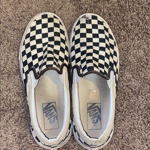 Checkered Vans